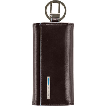 Ключница PIQUADRO BLUE SQUARE PC1397B2/MO, коричневая