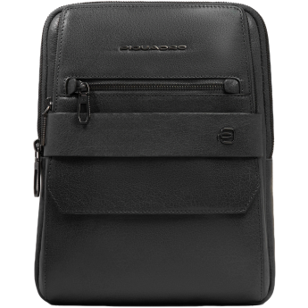 Сумка мужская PIQUADRO SOLM CA7031S141/N черная натур.кожа